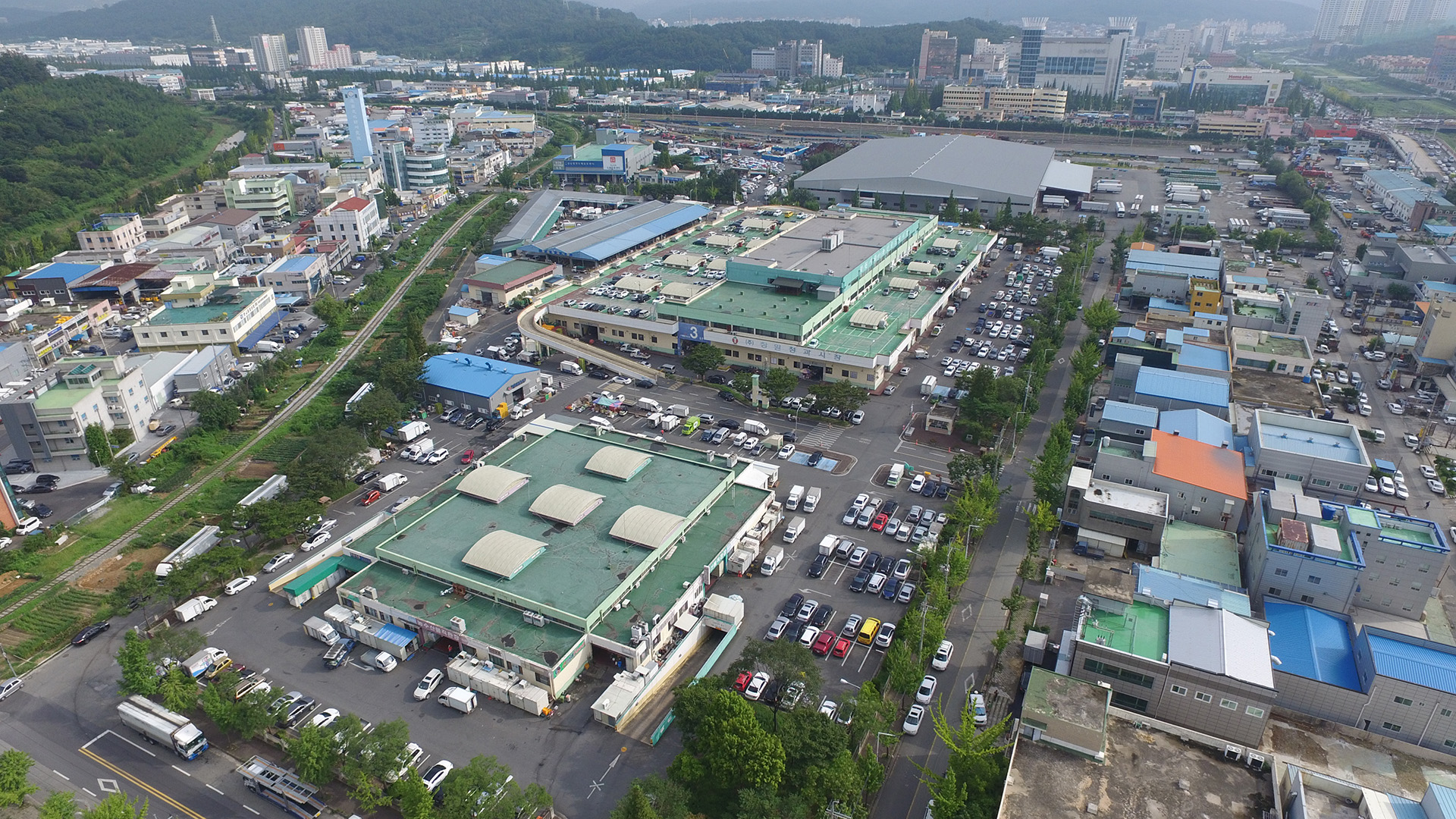 팔용농산물도매시장